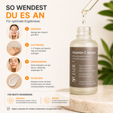 Jade Beauty Vitamin C Serum -  10% Ascorbinsäure & 0,5% Ferulasäure (30 ml)